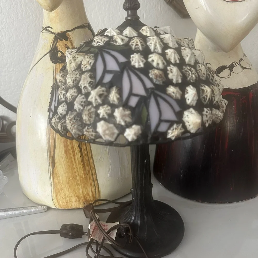View of Richard Hoosin | Accents | Rare Signed Small Richard Hoosin Shell Table ...